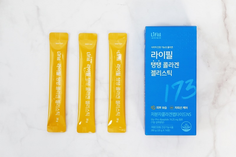 농심 ‘라이필 탱탱 콜라겐 젤리스틱’ 출시
