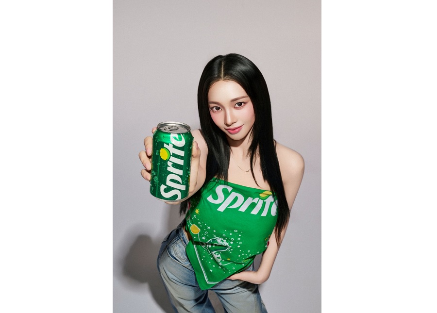 스프라이트, 에스파 ‘카리나’ 2년 연속 모델 발탁