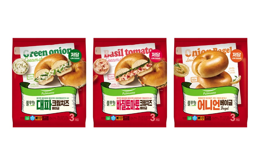 풀무원, ‘저당 베이글’ 3종 출시