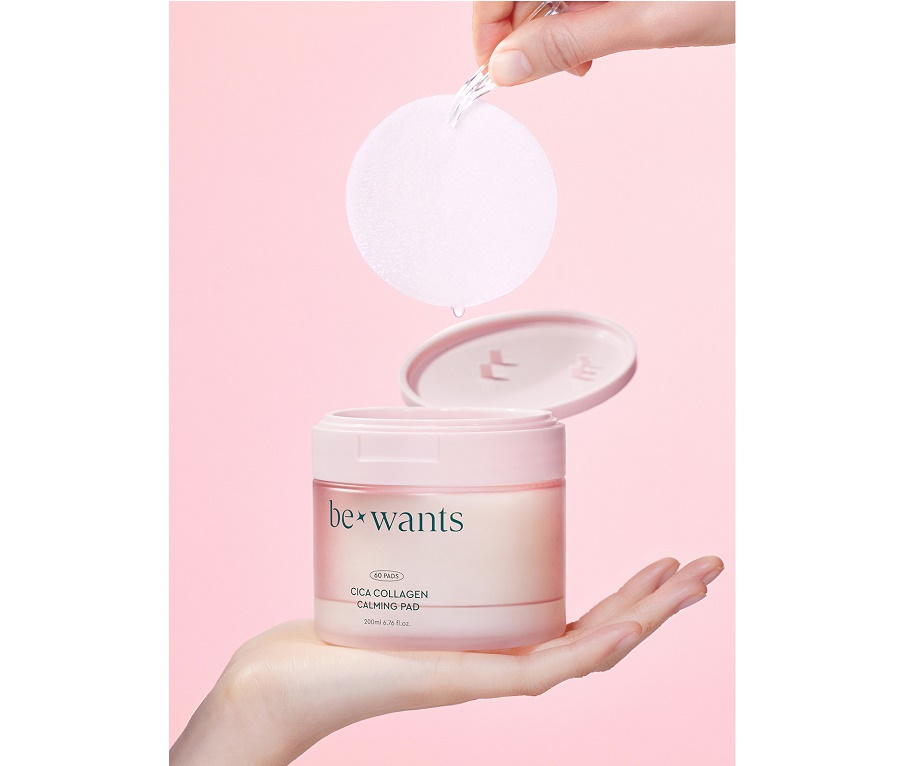 HK이노엔, ‘5초 진정·쿨링’ 비원츠 시카콜라겐 카밍패드 출시