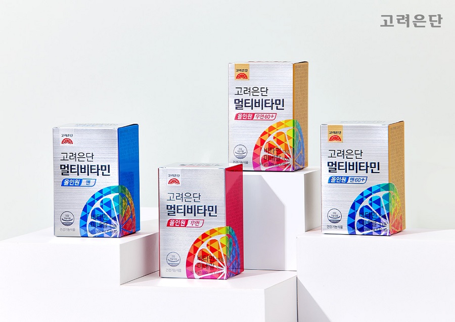 고려은단, ‘멀티비타민 올인원’ 4종 출시