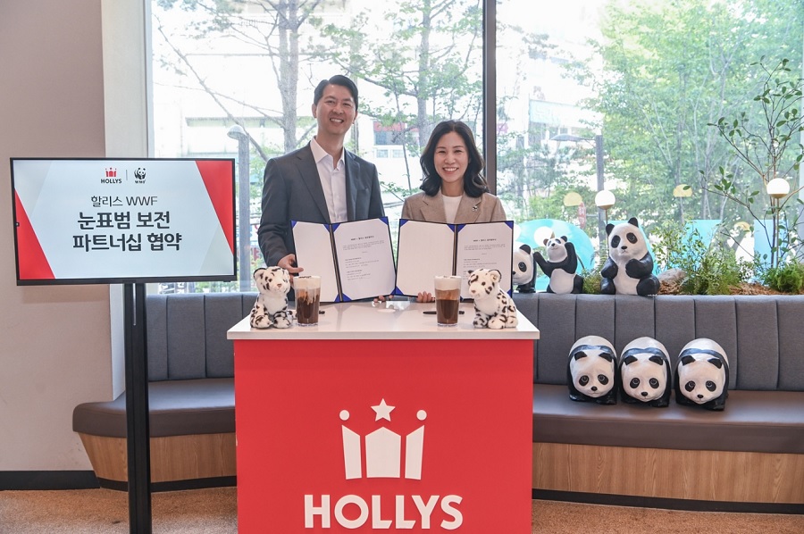 할리스, WWF와 멸종위기종 ‘눈표범’ 보전 위해 맞손